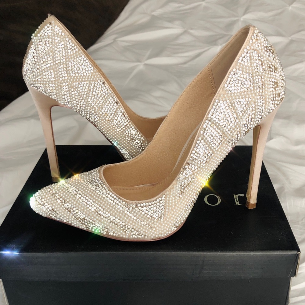 Sparkly Cocktail Heels - Picture 1 of 7